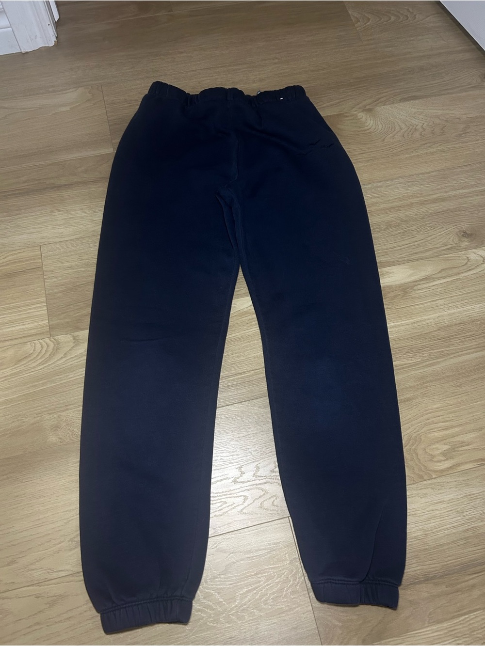 Kids Elastic Waist Navy Jogger Sweatpants